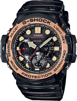 Японские наручные часы Casio G-SHOCK GN-1000RG-1A с хронографом