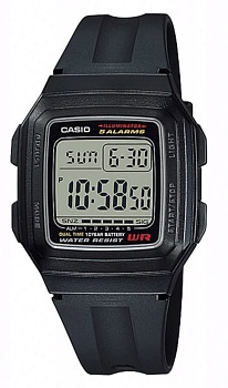 Японские наручные часы CASIO CASIO COLLECTION F-201WA-1A