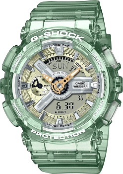 Японские наручные часы Casio G-SHOCK GMA-S110GS-3AER с хронографом