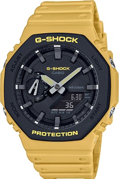 Японские наручные часы Casio G-SHOCK GA-2110SU-9AER с хронографом