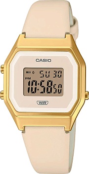 Японские наручные часы Casio Vintage LA680WEGL-4 с хронографом