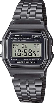 Японские наручные часы Casio Vintage A158WETB-1AEF с хронографом