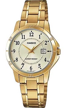 Японские наручные часы Casio Collection LTP-V004G-9B
