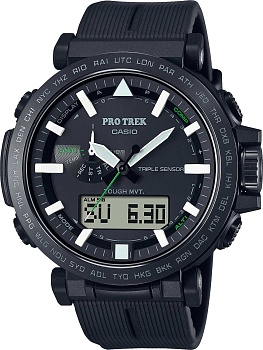 Японские наручные часы Casio Pro Trek PRW-6621Y-1ER с хронографом