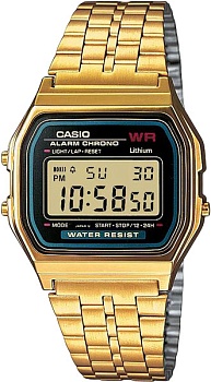 Японские наручные часы Casio Vintage A-159WGEA-1E с хронографом