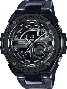 Японские наручные часы Casio G-SHOCK GST-210M-1A с хронографом