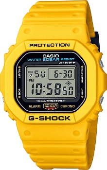 Японские наручные часы Casio G-SHOCK DW-5600REC-9ER с хронографом