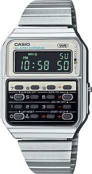 Японские наручные часы Casio Vintage CA-500WE-7B с хронографом