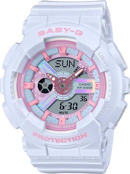 Японские наручные часы Casio Baby-G BA-110FH-2A с хронографом