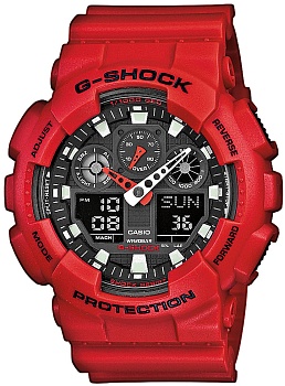 Японские наручные часы CASIO G-SHOCK GA-100B-4A