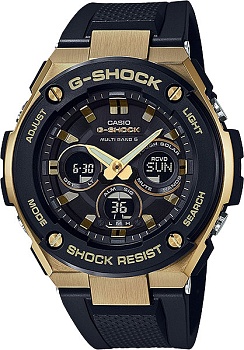 Японские наручные часы Casio G-SHOCK GST-W300G-1A9 с хронографом