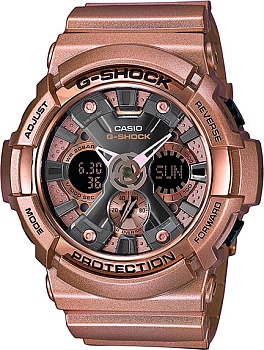 Японские наручные часы Casio G-SHOCK GA-200GD-9B с хронографом