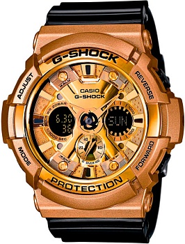 Японские наручные часы Casio G-SHOCK GA-200GD-9B2 с хронографом