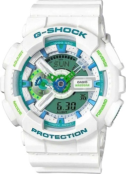 Японские наручные часы Casio G-SHOCK GA-110WG-7A с хронографом