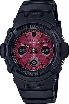 Японские наручные часы Casio G-SHOCK AWR-M100SAR-1A с хронографом