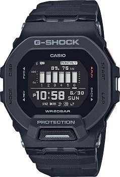 Японские спортивные наручные часы Casio G-SHOCK GBD-200-1ER с хронографом