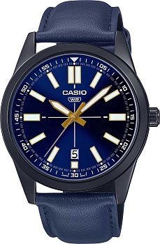 Японские наручные часы Casio Collection MTP-VD02BL-2E
