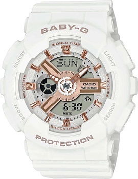 Японские наручные часы Casio Baby-G BA-110XRG-7A с хронографом