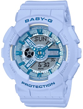Японские наручные часы CASIO BABY-G BA-110YK-2A