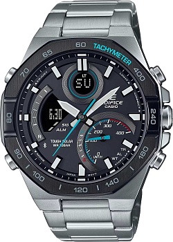 Японские наручные часы Casio Edifice ECB-950DB-1A с хронографом
