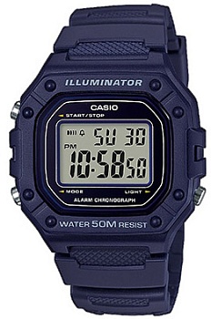Японские наручные часы CASIO CASIO COLLECTION W-218H-2A