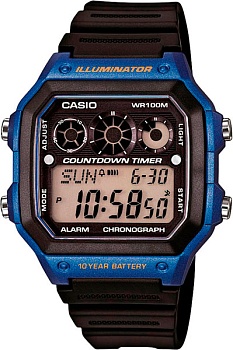 Японские наручные часы Casio Illuminator AE-1300WH-2A