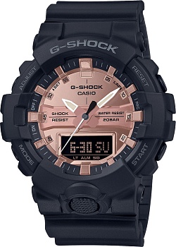 Японские наручные часы Casio G-SHOCK GA-800MMC-1AER с хронографом
