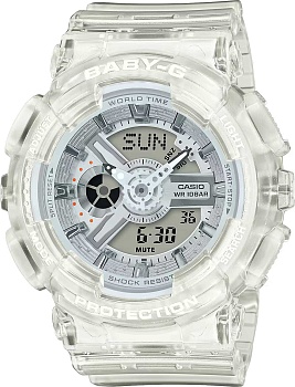 Японские наручные часы Casio Baby-G BA-110XCR-7A с хронографом