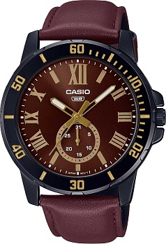 Японские наручные часы Casio Collection MTP-VD200BL-5B