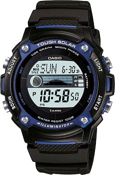Японские наручные часы Casio Collection W-S210H-1AVEG с хронографом