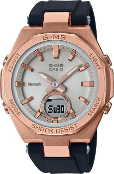Японские наручные часы Casio Baby-G MSG-B100G-1AER с хронографом