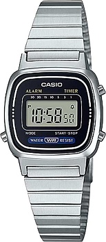 Японские наручные часы Casio Vintage LA670WD-1 с хронографом