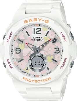 Японские наручные часы Casio Baby-G BGA-260FL-7A с хронографом