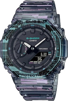 Японские наручные часы Casio G-SHOCK GA-2100NN-1A с хронографом