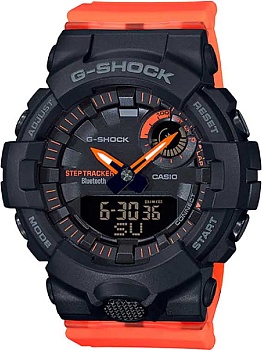 Японские спортивные наручные часы Casio G-SHOCK GMA-B800SC-1A4 с хронографом