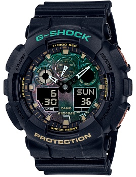 Японские наручные часы CASIO G-SHOCK GA-100RC-1A