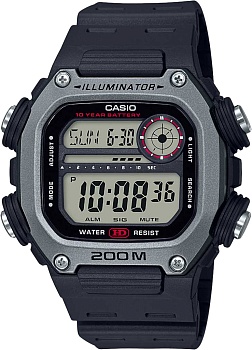 Японские наручные часы Casio Collection DW-291H-1AVEF с хронографом