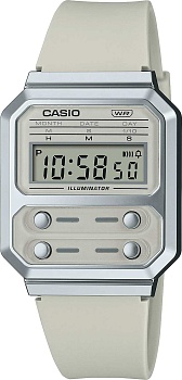 Японские наручные часы Casio Vintage A100WEF-8A с хронографом