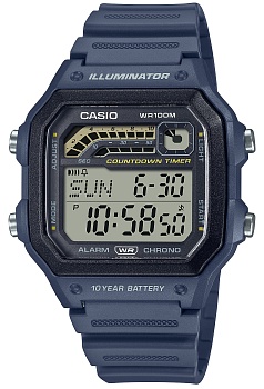 Японские наручные часы CASIO CASIO COLLECTION WS-1600H-2A