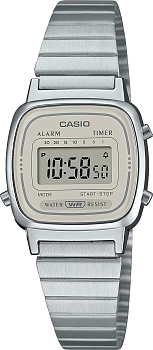 Японские наручные часы Casio Vintage LA670WEA-8A с хронографом