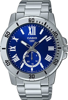 Японские наручные часы Casio Collection MTP-VD200D-2B