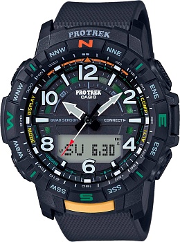 Японские наручные часы Casio Pro Trek PRT-B50-1ER с хронографом