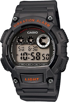 Японские наручные часы Casio Collection W-735H-8A с хронографом