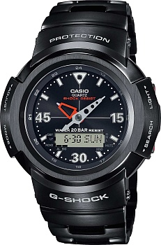 Японские наручные часы Casio G-SHOCK AWM-500-1A с хронографом
