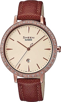 Японские наручные часы Casio Sheen SHE-4535YGL-9A