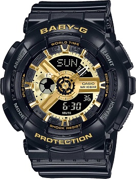 Японские наручные часы Casio Baby-G BA-110X-1A с хронографом