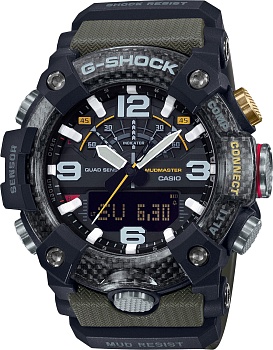 Японские спортивные наручные часы Casio G-SHOCK GG-B100-1A3ER с хронографом