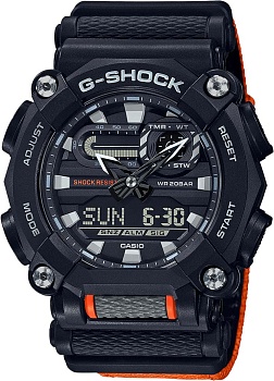Японские наручные часы Casio G-SHOCK GA-900C-1A4ER с хронографом