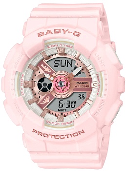 Японские наручные часы CASIO BABY-G BA-110AQ-4A